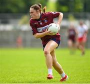 13 July 2025; Sarah Dillon of Westmeath during the TG4 All-Ireland Ladies Football Intermediate Championship semi-final match between Tyrone and Westmeath at Avant Money Páirc Sean Mac Diarmada in Carrick-on-Shannon, Leitrim. Photo by Matt Browne/Sportsfile