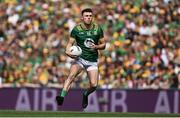 13 July 2025; Jordan Morris of Meath during the GAA Football All-Ireland Senior Championship semi-final match between Meath and Donegal at Croke Park in Dublin. Photo by Seb Daly/Sportsfile