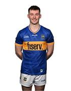 29 March 2025; Craig Morgan poses for a portrait during a Tipperary hurling squad portraits session at the Horse and Jockey Hotel in Tipperary. Photo by Piaras Ó Mídheach/Sportsfile