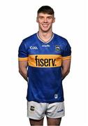 29 March 2025; Johnny Ryan poses for a portrait during a Tipperary hurling squad portraits session at the Horse and Jockey Hotel in Tipperary. Photo by Piaras Ó Mídheach/Sportsfile