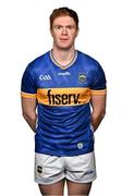 29 March 2025; Jason Forde poses for a portrait during a Tipperary hurling squad portraits session at the Horse and Jockey Hotel in Tipperary. Photo by Piaras Ó Mídheach/Sportsfile