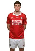 14 April 2025; Robert Downey poses for a portrait during a Cork hurling squad portraits session at SuperValu Páirc Ui Chaoimh in Cork. Photo by Brendan Moran/Sportsfile