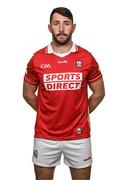 14 April 2025; Declan Dalton poses for a portrait during a Cork hurling squad portraits session at SuperValu Páirc Ui Chaoimh in Cork. Photo by Brendan Moran/Sportsfile