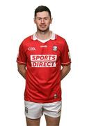 14 April 2025; Seamus Harnedy poses for a portrait during a Cork hurling squad portraits session at SuperValu Páirc Ui Chaoimh in Cork. Photo by Brendan Moran/Sportsfile