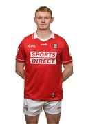 14 April 2025; Shane Barrett poses for a portrait during a Cork hurling squad portraits session at SuperValu Páirc Ui Chaoimh in Cork. Photo by Brendan Moran/Sportsfile