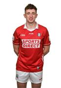 14 April 2025; Ethan Twomey poses for a portrait during a Cork hurling squad portraits session at SuperValu Páirc Ui Chaoimh in Cork. Photo by Brendan Moran/Sportsfile