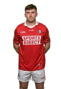 14 April 2025; Niall O'Leary poses for a portrait during a Cork hurling squad portraits session at SuperValu Páirc Ui Chaoimh in Cork. Photo by Brendan Moran/Sportsfile
