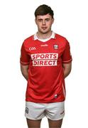 14 April 2025; Darragh Fitzgibbon poses for a portrait during a Cork hurling squad portraits session at SuperValu Páirc Ui Chaoimh in Cork. Photo by Brendan Moran/Sportsfile