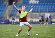 14 July 2025; Will O'Brien during a Bank of Ireland Leinster Rugby Summer Camp at Energia Park in Dublin. Photo by Piaras Ó Mídheach/Sportsfile