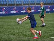 14 July 2025; Jack McLoughlin during a Bank of Ireland Leinster Rugby Summer Camp at Energia Park in Dublin. Photo by Piaras Ó Mídheach/Sportsfile