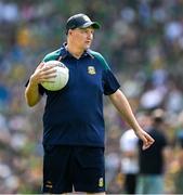 13 July 2025; Meath manager Robbie Brennan before the GAA Football All-Ireland Senior Championship semi-final match between Meath and Donegal at Croke Park in Dublin. Photo by Ray McManus/Sportsfile