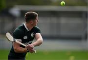15 July 2025; Owen Farrell plays hurling during a British & Irish Lions squad training session at the Churchie School in Brisbane, Australia. Photo by Brendan Moran/Sportsfile