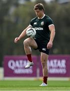 15 July 2025; Huw Jones plays football during a British & Irish Lions squad training session at the Churchie School in Brisbane, Australia. Photo by Brendan Moran/Sportsfile
