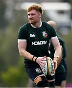 15 July 2025; Ollie Chessum during a British & Irish Lions squad training session at the Churchie School in Brisbane, Australia. Photo by Brendan Moran/Sportsfile