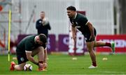 15 July 2025; Sione Tuipulotu during a British & Irish Lions squad training session at the Churchie School in Brisbane, Australia. Photo by Brendan Moran/Sportsfile