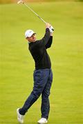 15 July 2025; Rory McIlroy of Northern Ireland during a practice round at Royal Portrush Golf Club in Portrush, Antrim, ahead of The 153rd Open Championship. Photo by Ramsey Cardy/Sportsfile