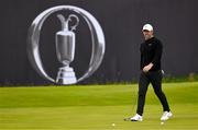 15 July 2025; Rory McIlroy of Northern Ireland during a practice round at Royal Portrush Golf Club in Portrush, Antrim, ahead of The 153rd Open Championship. Photo by Ramsey Cardy/Sportsfile