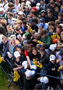 15 July 2025; Rory McIlroy of Northern Ireland with supporters during a practice round at Royal Portrush Golf Club in Portrush, Antrim, ahead of The 153rd Open Championship. Photo by Ramsey Cardy/Sportsfile