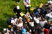 15 July 2025; Rory McIlroy of Northern Ireland with supporters during a practice round at Royal Portrush Golf Club in Portrush, Antrim, ahead of The 153rd Open Championship. Photo by Ramsey Cardy/Sportsfile