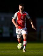 10 July 2025; Brandon Kavanagh of St Patrick's Athletic during the UEFA Conference League First Qualifying Round first leg match between St Patrick's Athletic and FC Hegelmann at Richmond Park in Dublin. Photo by Ben McShane/Sportsfile