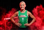 15 July 2025; SPAR and EUROSPAR has been confirmed as Official Retail Partners to The Olympic Federation of Ireland and Paralympics Ireland. The partnerships will see SPAR and EUROSPAR support Team Ireland as they build towards and compete at the 2028 Olympic and Paralympic Games in Los Angeles. Pictured at the Multi Sport Pavilion, Sport Ireland Campus in Dublin is Olympic hurdler Sarah Lavin. Photo by David Fitzgerald/Sportsfile
