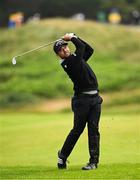 15 July 2025; Xander Schauffele of USA during a practice round at Royal Portrush Golf Club in Portrush, Antrim, ahead of The 153rd Open Championship. Photo by Ramsey Cardy/Sportsfile