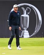 15 July 2025; Keegan Bradley of USA during a practice round at Royal Portrush Golf Club in Portrush, Antrim, ahead of The 153rd Open Championship. Photo by Ramsey Cardy/Sportsfile