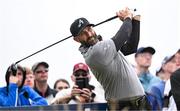 15 July 2025; Dustin Johnson of USA during a practice round at Royal Portrush Golf Club in Portrush, Antrim, ahead of The 153rd Open Championship. Photo by Ramsey Cardy/Sportsfile