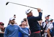 15 July 2025; Keegan Bradley of USA during a practice round at Royal Portrush Golf Club in Portrush, Antrim, ahead of The 153rd Open Championship. Photo by Ramsey Cardy/Sportsfile