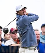 15 July 2025; Brooks Koepka of USA during a practice round at Royal Portrush Golf Club in Portrush, Antrim, ahead of The 153rd Open Championship. Photo by Ramsey Cardy/Sportsfile