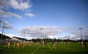15 July 2025; Donegal players warm-up before LGFA All-Ireland U16 C Championship final match between Donegal and Leitrim at Tempo Maguires GAC in Tempo, Fermanagh. Photo by Ben McShane/Sportsfile