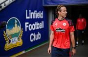 15 July 2025; Harry Wood during a Shelbourne training session at Clearer Twist National Football Stadium at Windsor Park in Belfast. Photo by Stephen McCarthy/Sportsfile