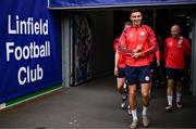 15 July 2025; Sean Boyd during a Shelbourne training session at Clearer Twist National Football Stadium at Windsor Park in Belfast. Photo by Stephen McCarthy/Sportsfile