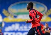 15 July 2025; Mipo Odubeko during a Shelbourne training session at Clearer Twist National Football Stadium at Windsor Park in Belfast. Photo by Stephen McCarthy/Sportsfile