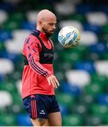 15 July 2025; Mark Coyle during a Shelbourne training session at Clearer Twist National Football Stadium at Windsor Park in Belfast. Photo by Stephen McCarthy/Sportsfile