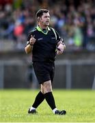 15 July 2025; Referee David Hurson during LGFA All-Ireland U16 C Championship final match between Donegal and Leitrim at Tempo Maguires GAC in Tempo, Fermanagh. Photo by Ben McShane/Sportsfile