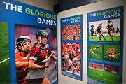 15 July 2025; A general view of the GAA Museum’s photographic exhibition, Capturing the Magic of All-Ireland Final Day, held at the Cusack Stand in Croke Park, Dublin. Photo by Sam Barnes/Sportsfile