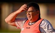15 July 2025; Donegal manager Dessie McNamara during LGFA All-Ireland U16 C Championship final match between Donegal and Leitrim at Tempo Maguires GAC in Tempo, Fermanagh. Photo by Ben McShane/Sportsfile