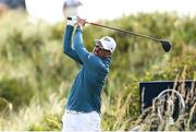 16 July 2025; Phil Mickelson of USA watches his tee shot during a practice round at Royal Portrush Golf Club in Portrush, Antrim, ahead of The 153rd Open Championship. Photo by Ramsey Cardy/Sportsfile