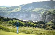 16 July 2025; Phil Mickelson of USA during a practice round at Royal Portrush Golf Club in Portrush, Antrim, ahead of The 153rd Open Championship. Photo by David Fitzgerald/Sportsfile