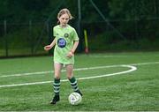 16 July 2025; Amy Mooney during the MiWadi FAI Football Camp at Leixlip United in Collinstown, Kildare. Photo by Piaras Ó Mídheach/Sportsfile