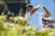 16 July 2025; Marco Penge of England during a practice round at Royal Portrush Golf Club in Portrush, Antrim, ahead of The 153rd Open Championship. Photo by Ramsey Cardy/Sportsfile