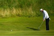 16 July 2025; Scottie Scheffler of USA during a practice round at Royal Portrush Golf Club in Portrush, Antrim, ahead of The 153rd Open Championship. Photo by David Fitzgerald/Sportsfile