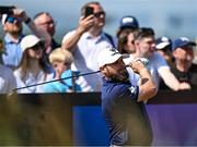 16 July 2025; Tyrrell Hatton of England during a practice round at Royal Portrush Golf Club in Portrush, Antrim, ahead of The 153rd Open Championship. Photo by David Fitzgerald/Sportsfile
