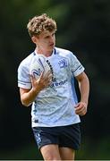 16 July 2025; Jack Mountjoy during the Leinster Rugby School of Excellence at The King's Hospital School in Dublin. Photo by Piaras Ó Mídheach/Sportsfile