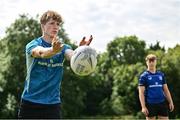 16 July 2025; Jack Byrne during the Leinster Rugby School of Excellence at The King's Hospital School in Dublin. Photo by Piaras Ó Mídheach/Sportsfile