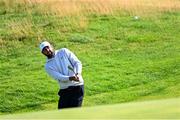 16 July 2025; Scottie Scheffler of USA during a practice round at Royal Portrush Golf Club in Portrush, Antrim, ahead of The 153rd Open Championship. Photo by Ramsey Cardy/Sportsfile
