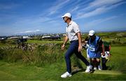 16 July 2025; Rory McIlroy of Northern Ireland during a practice round at Royal Portrush Golf Club in Portrush, Antrim, ahead of The 153rd Open Championship. Photo by Ramsey Cardy/Sportsfile