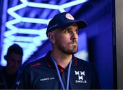 16 July 2025; Shelbourne head coach Joey O'Brien arrives before the UEFA Champions League First Qualifying Round second leg match between Linfield and Shelbourne at Clearer Twist National Football Stadium at Windsor Park in Belfast. Photo by Stephen McCarthy/Sportsfile