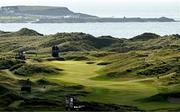 16 July 2025; A general view of the 7th hole after a practice round at Royal Portrush Golf Club in Portrush, Antrim, ahead of The 153rd Open Championship. Photo by Ramsey Cardy/Sportsfile